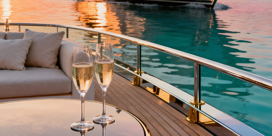 Best Champagnes for Miami Yacht Charters