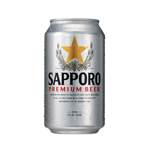 Sapporo Premium 12oz Can