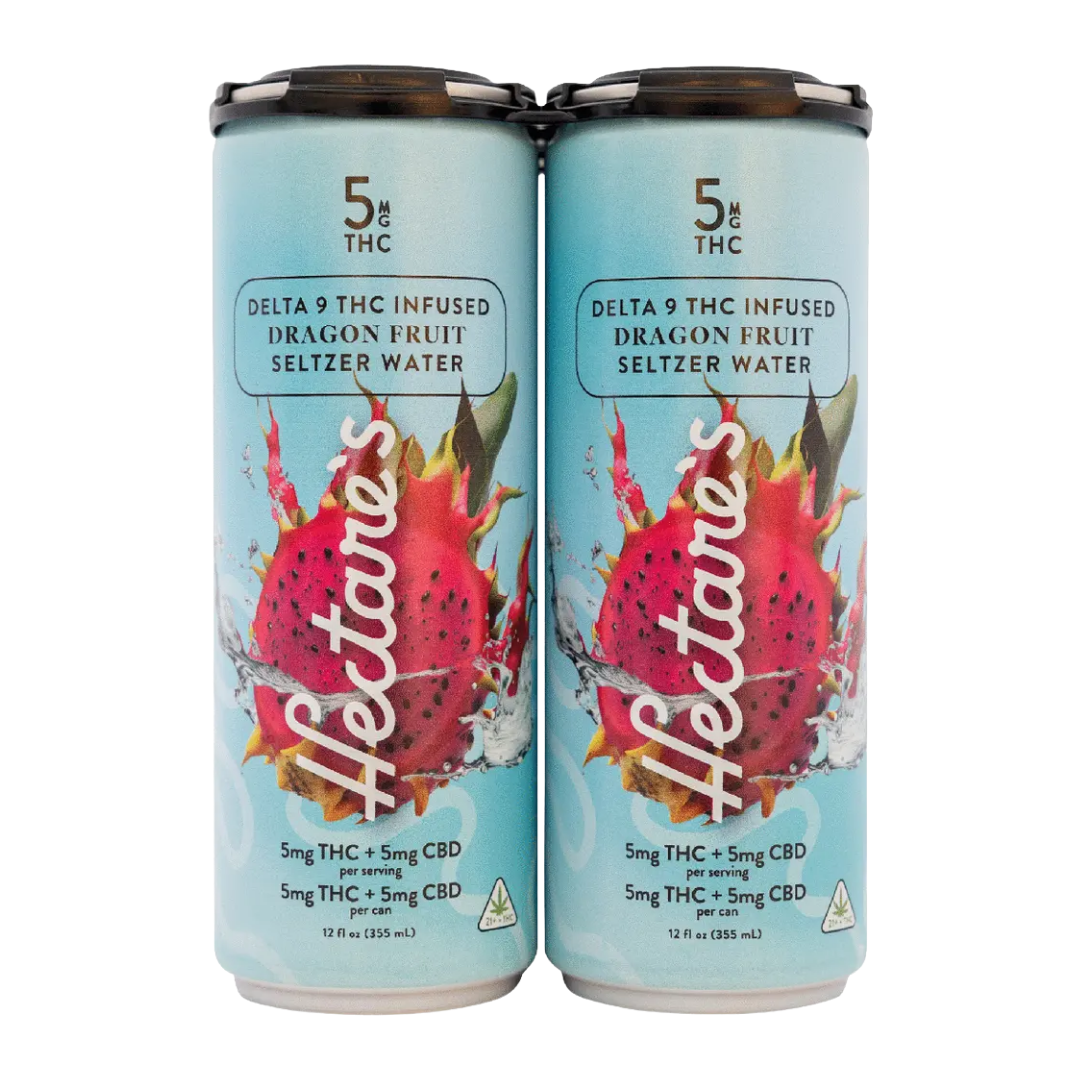 Hectare's THC Dragon Fruit 4x12oz Cans