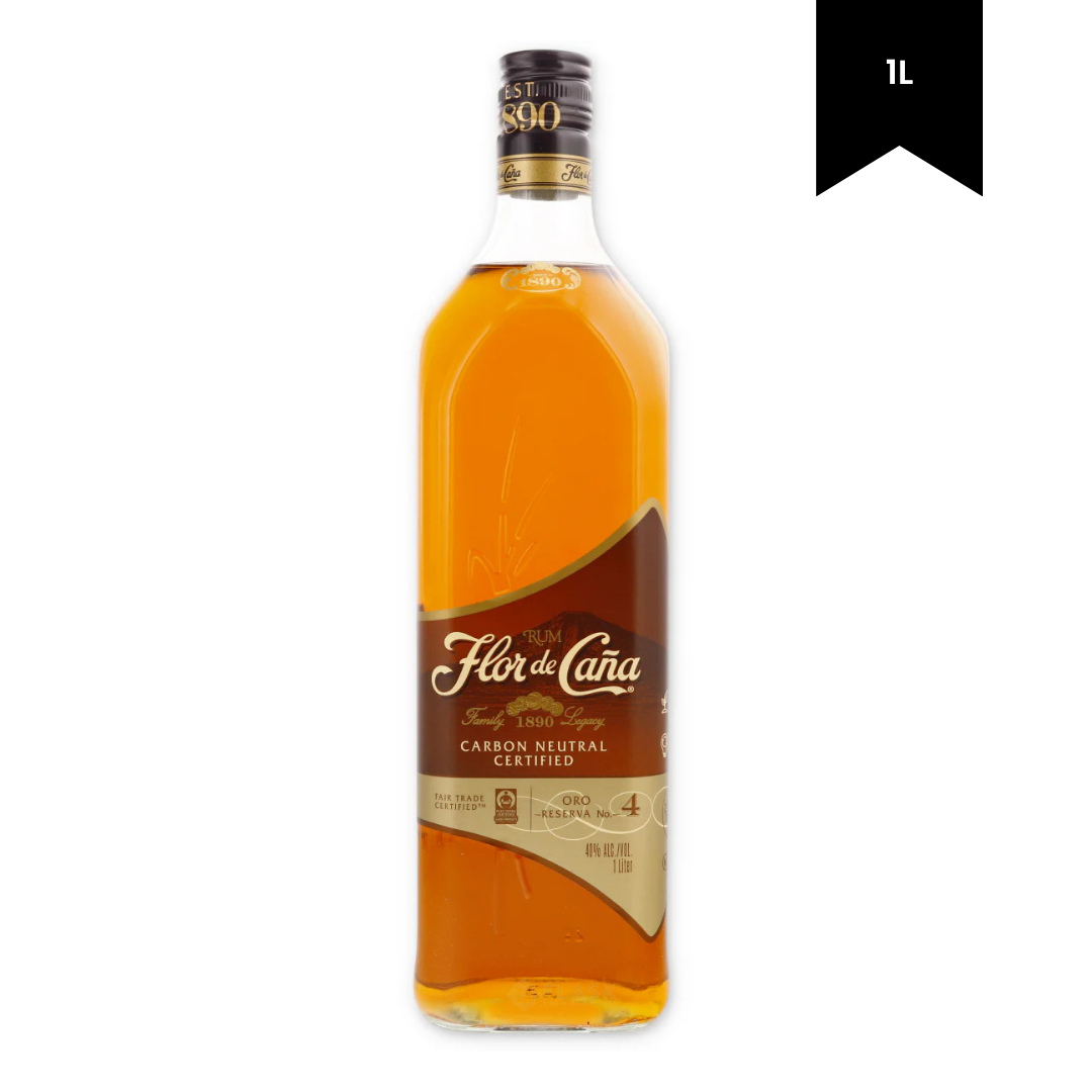 Flor De Cana Anejo Oro 4 Year Old Rum 1L