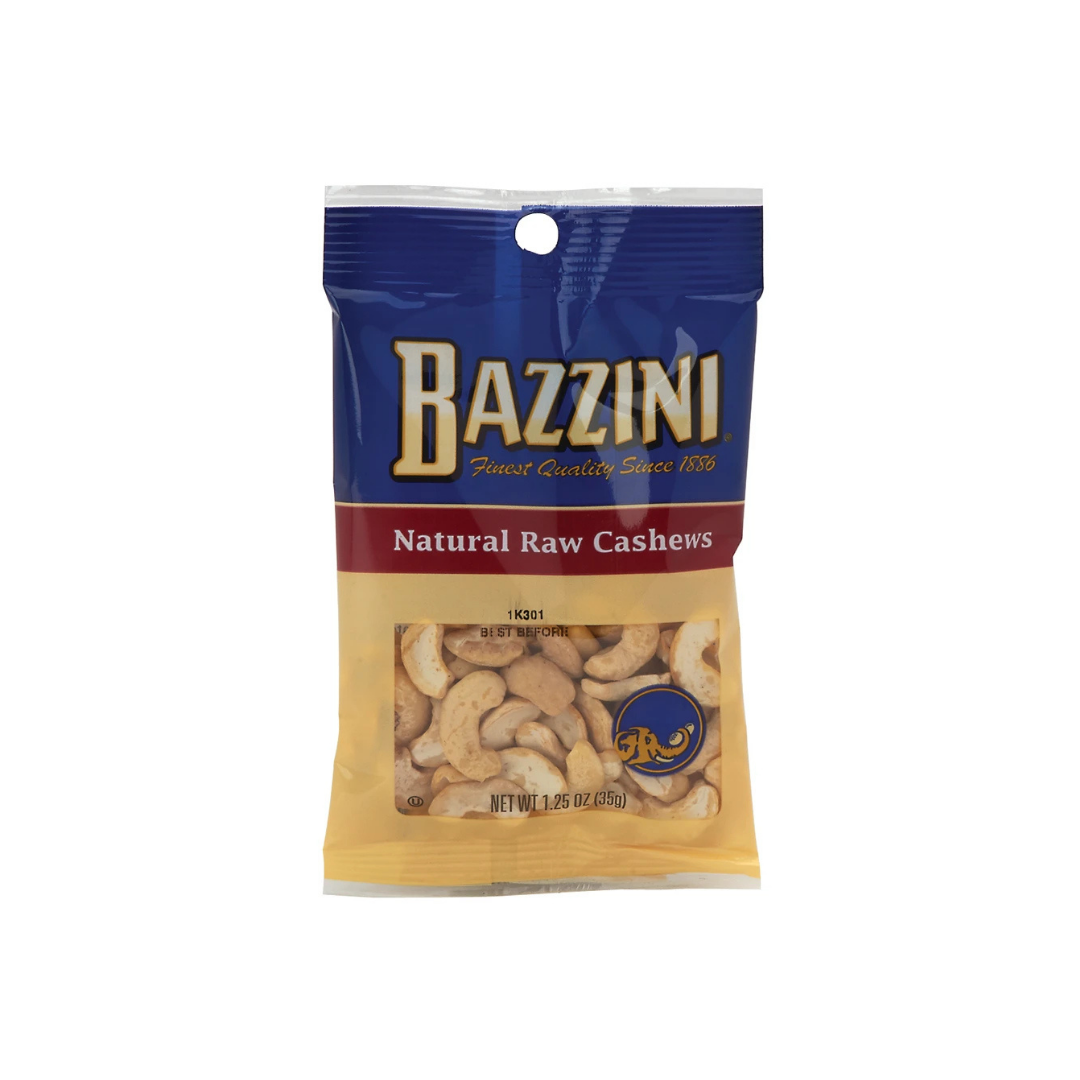 Bazzini Raw Cashews 1.5oz