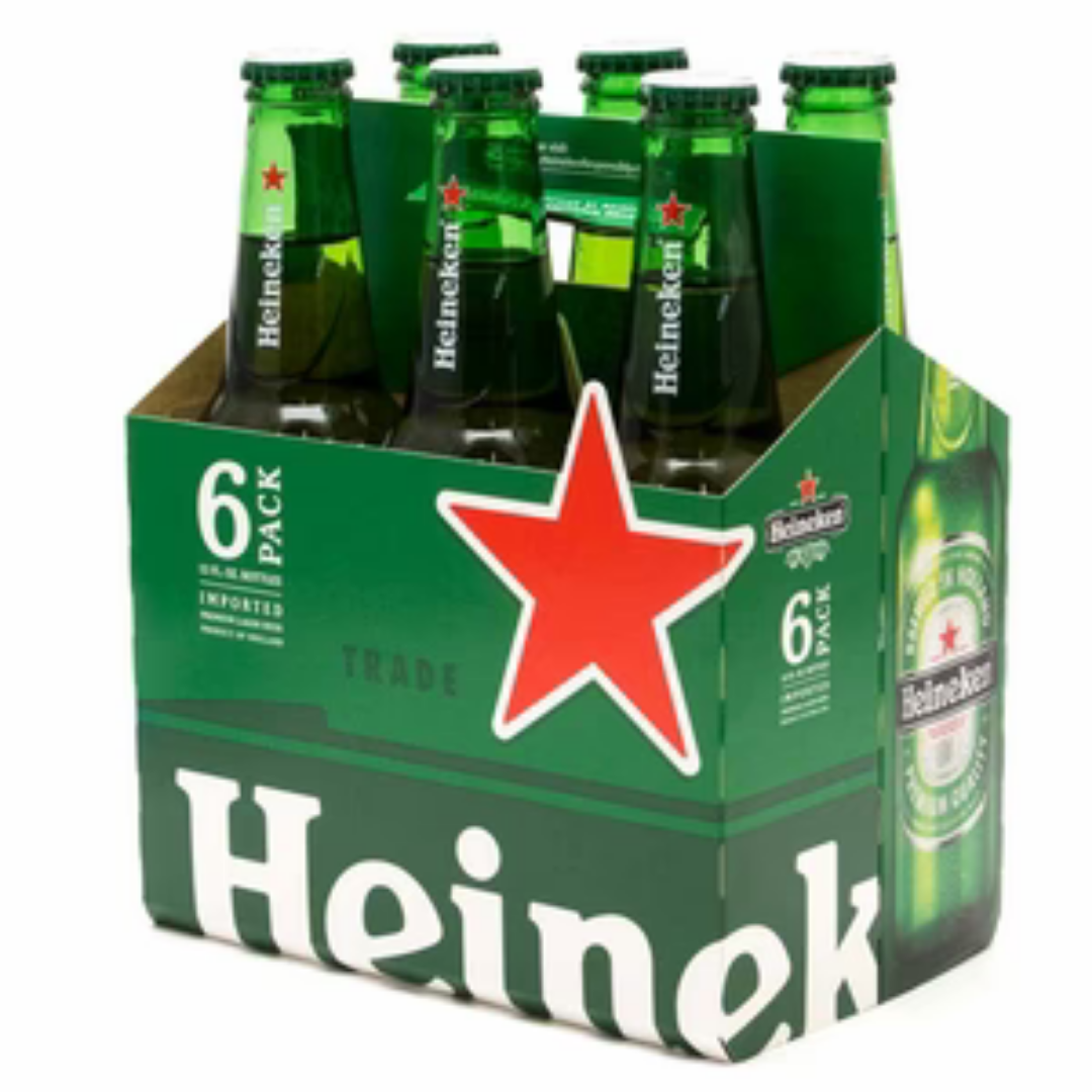 Heineken 6x12oz Bottles