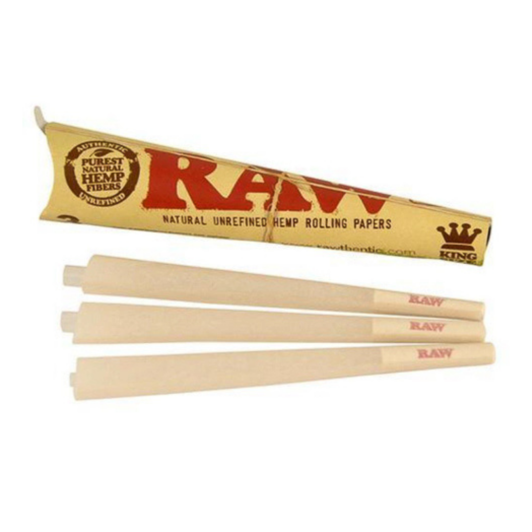 Raw Cone 3-Pack King Size