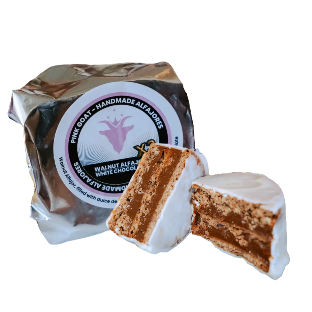Pink Goat Alfajor White Walnut