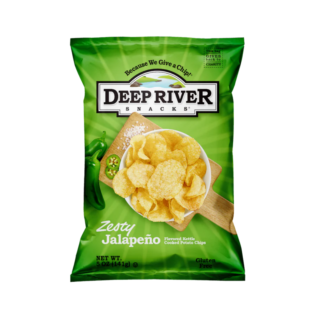 Deep River Zesty Jalapeño Chips