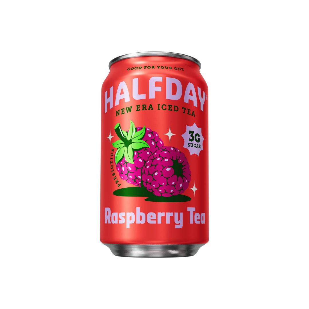 Halfday Raspberry Iced Tea 12oz Can