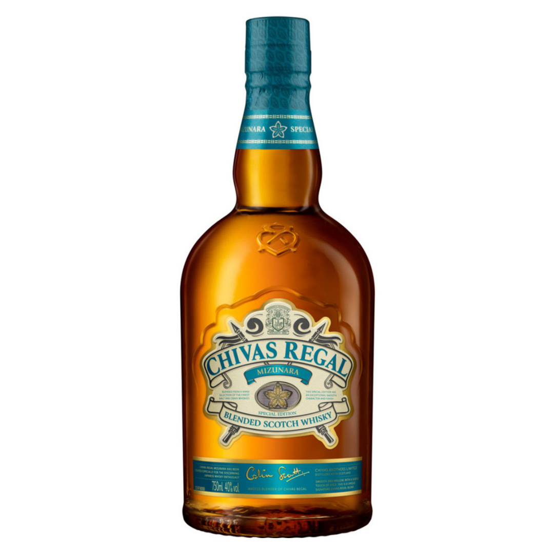 Chivas Regal Mizunara Blended Scotch Whiskey 750ml
