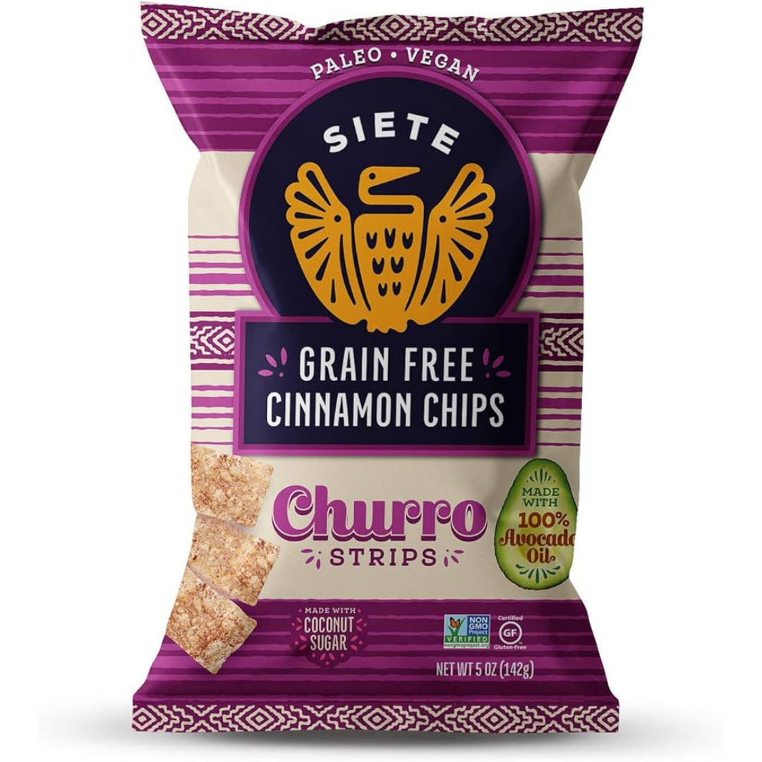 Siete Grain Free Cinnamon Churro Strips (5oz Bag)
