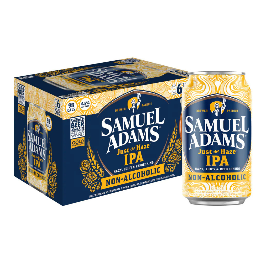 Samuel Adams Just the Haze IPA Non-Alcoholic 12oz Can