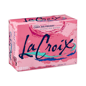 Lacroix Cran-Raspb 12x12oz Cans