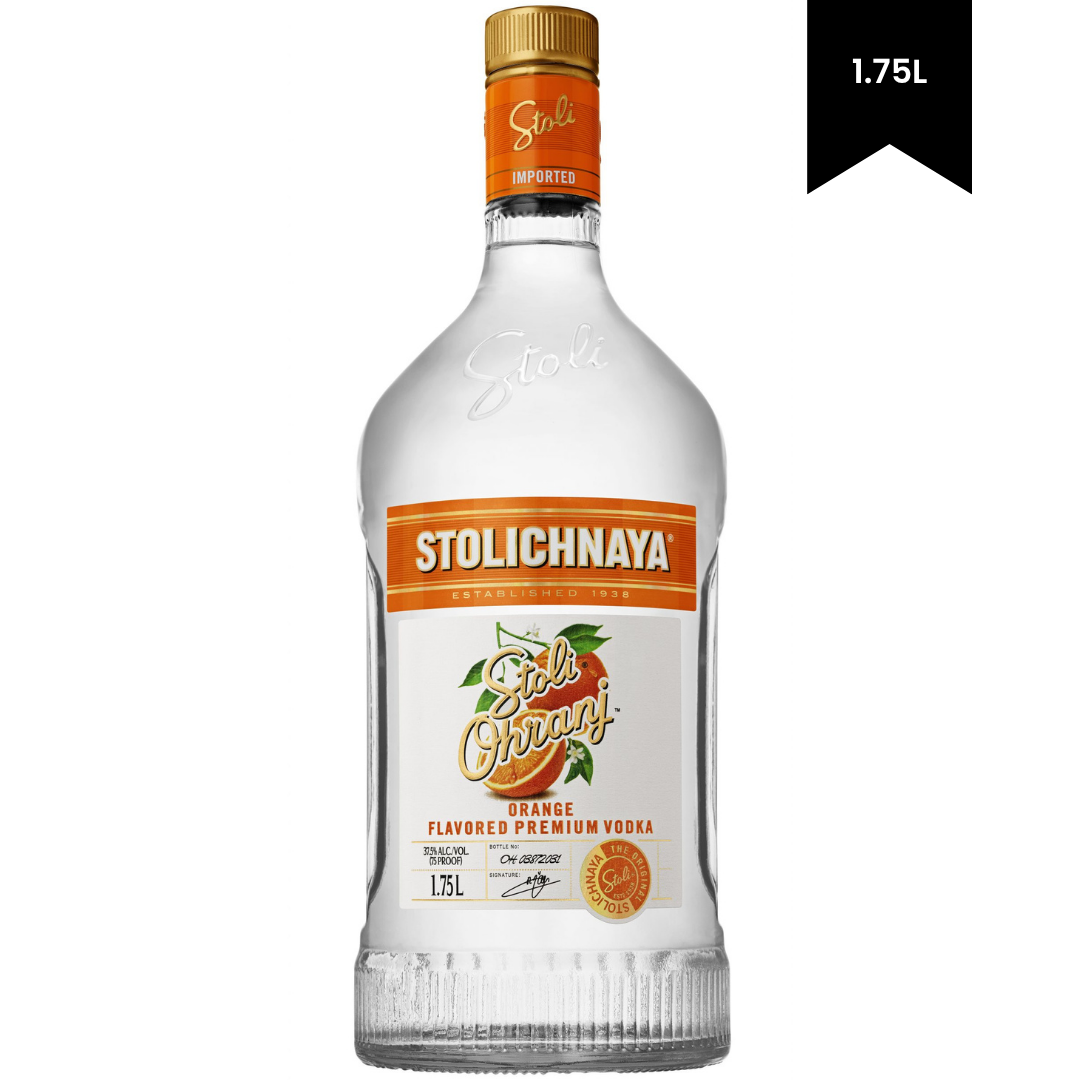 Stolichnaya Orange Vodka 1.75L