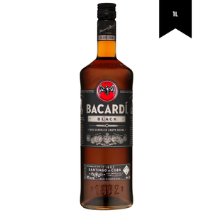 Bacardi Black Rum 1L