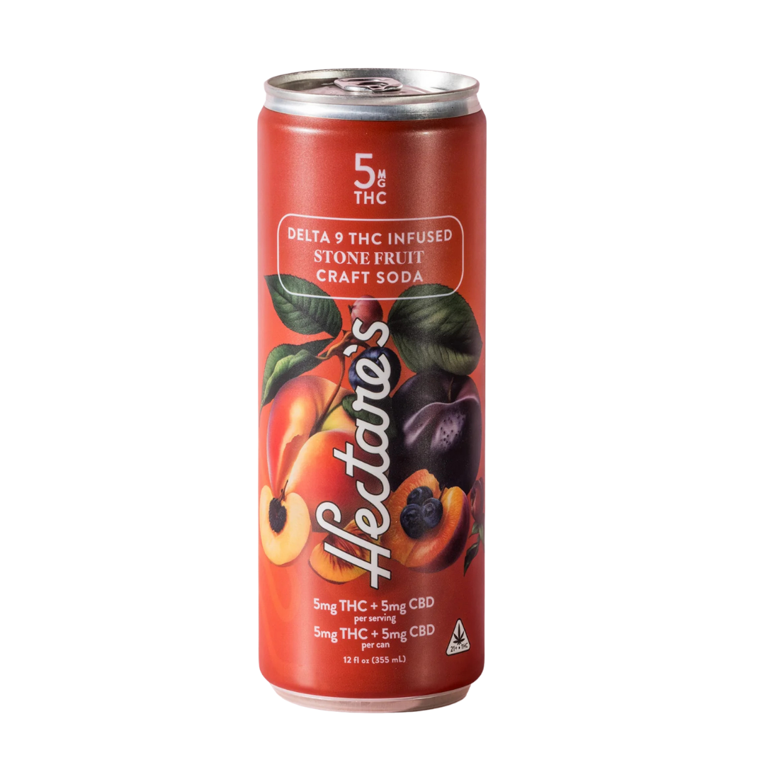 Hectare's THC Stone Fruit 12oz Can