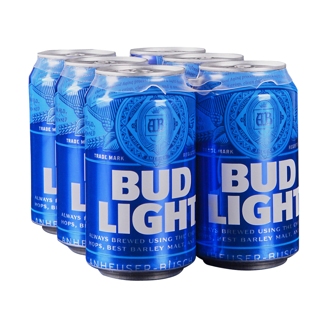 Bud Light 6x12oz Cans
