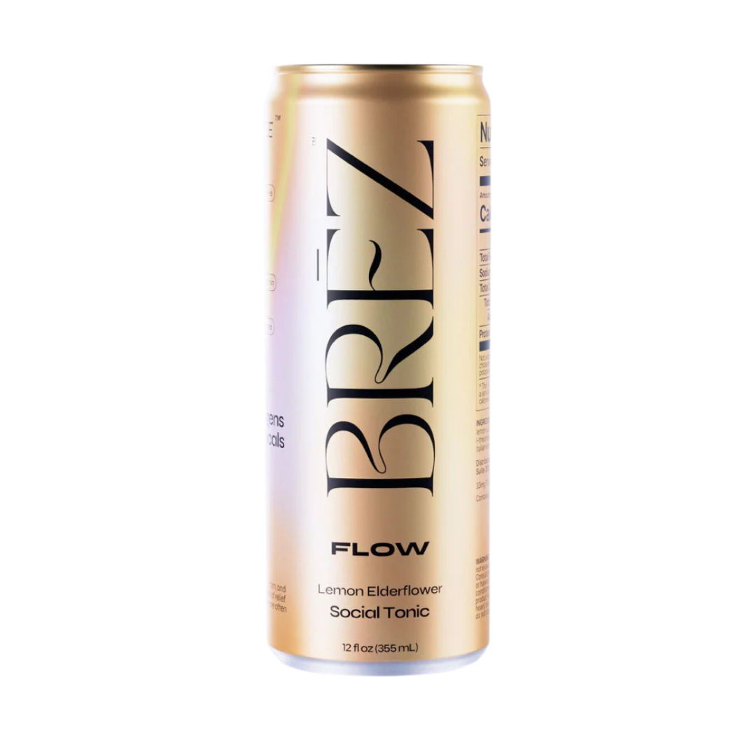 Brez Flow Lemon Elderflower 12oz can