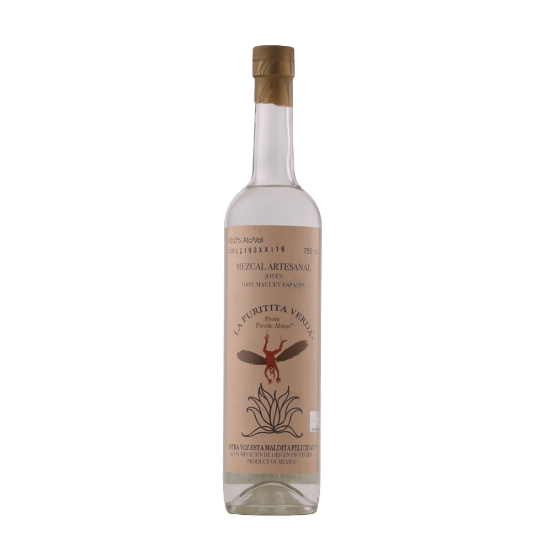 Pierde Almas Mezcal Puritita Verda Tequila 750ml