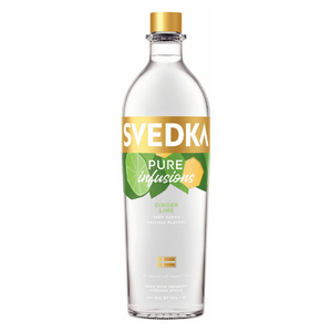 Svedka Pure Infusions Zero Sugar Ginger Lime Vodka 750ml