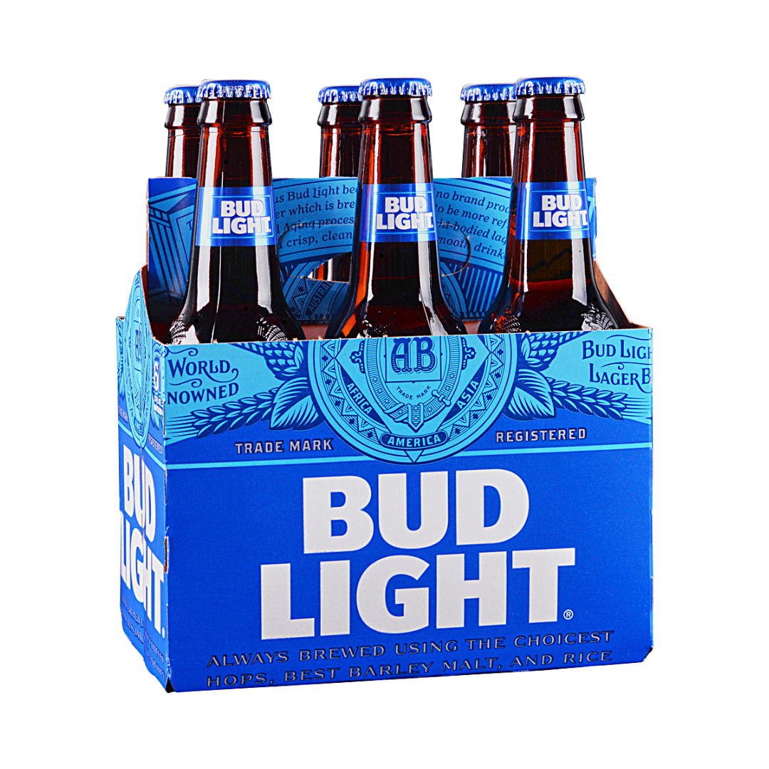 Bud Light 6x12oz Bottles