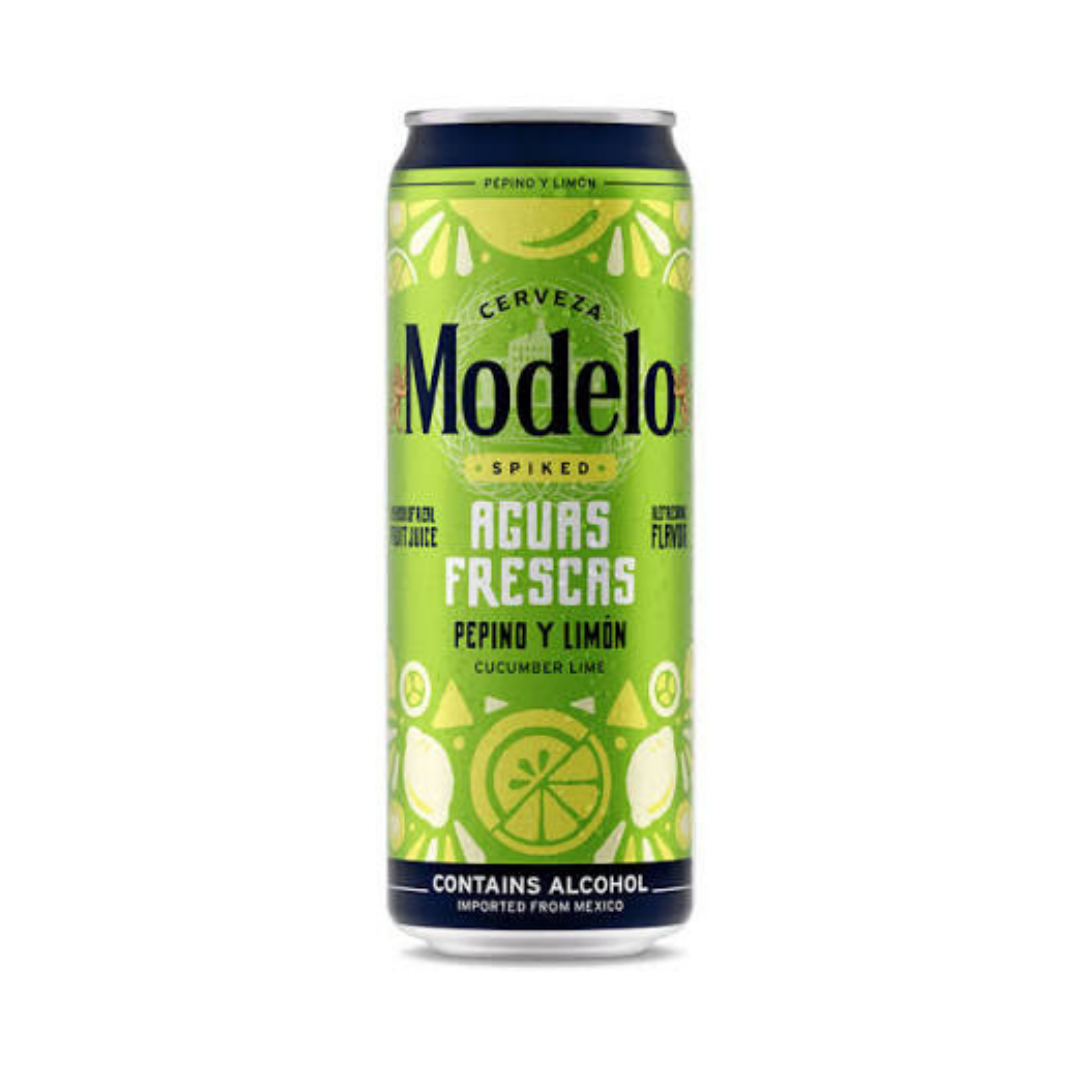 Modelo Aguas Frescas Pepino y Limón 12oz Can
