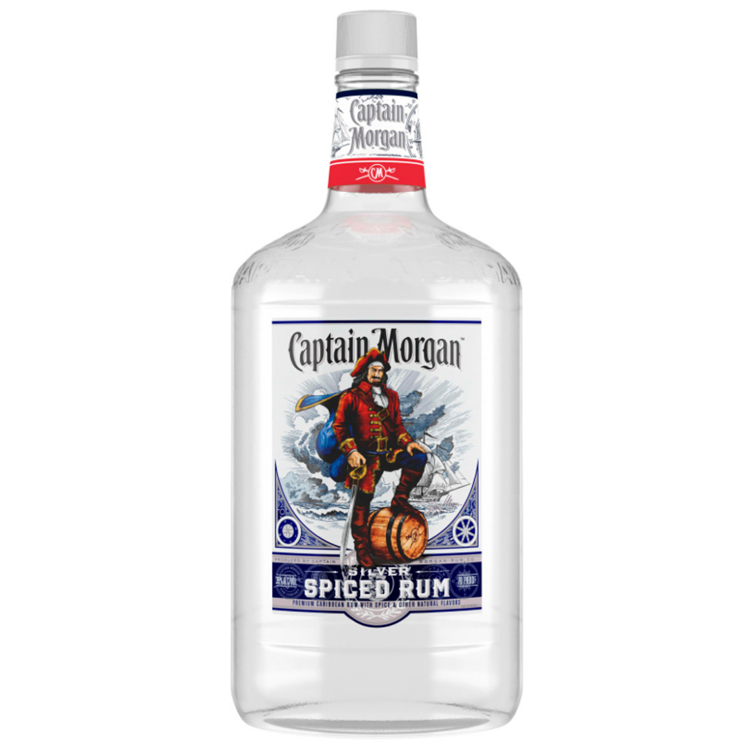 Captain Morgan Silver Spiced Rum 750ml