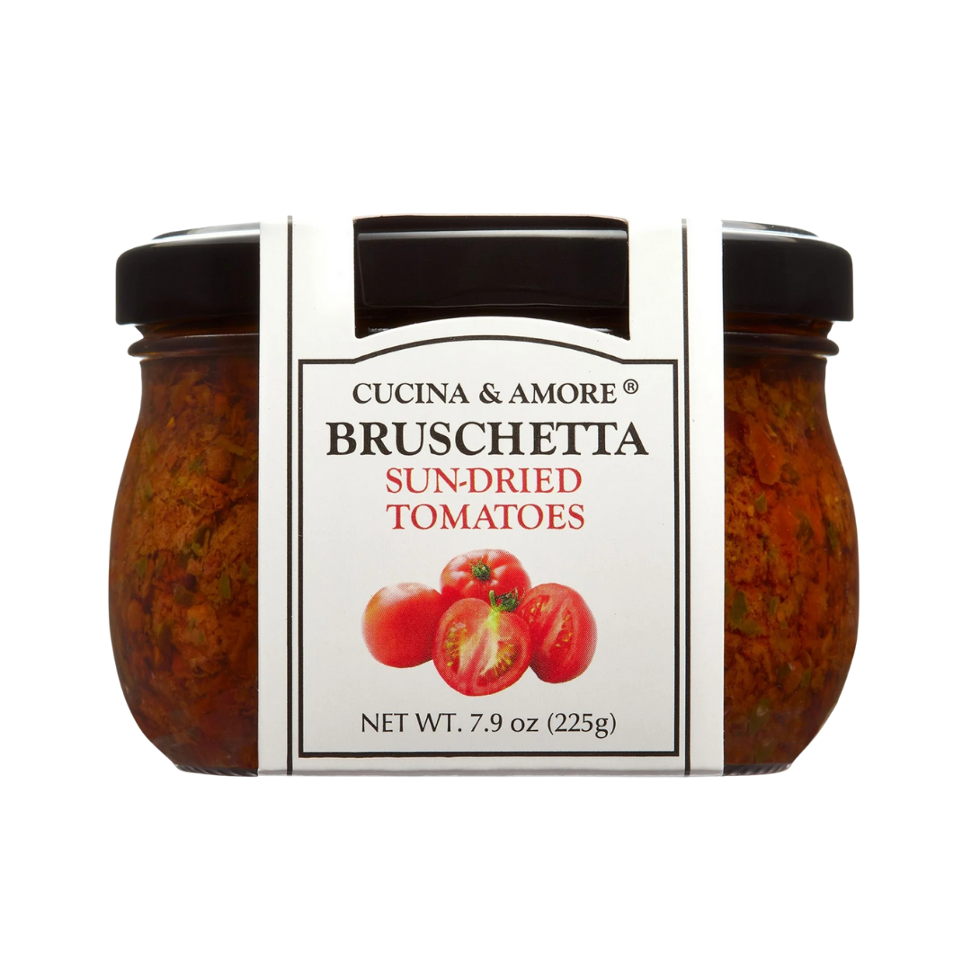 Cucina & Amore Sun-Dried Tomatoes Bruschetta 7.9oz Jar