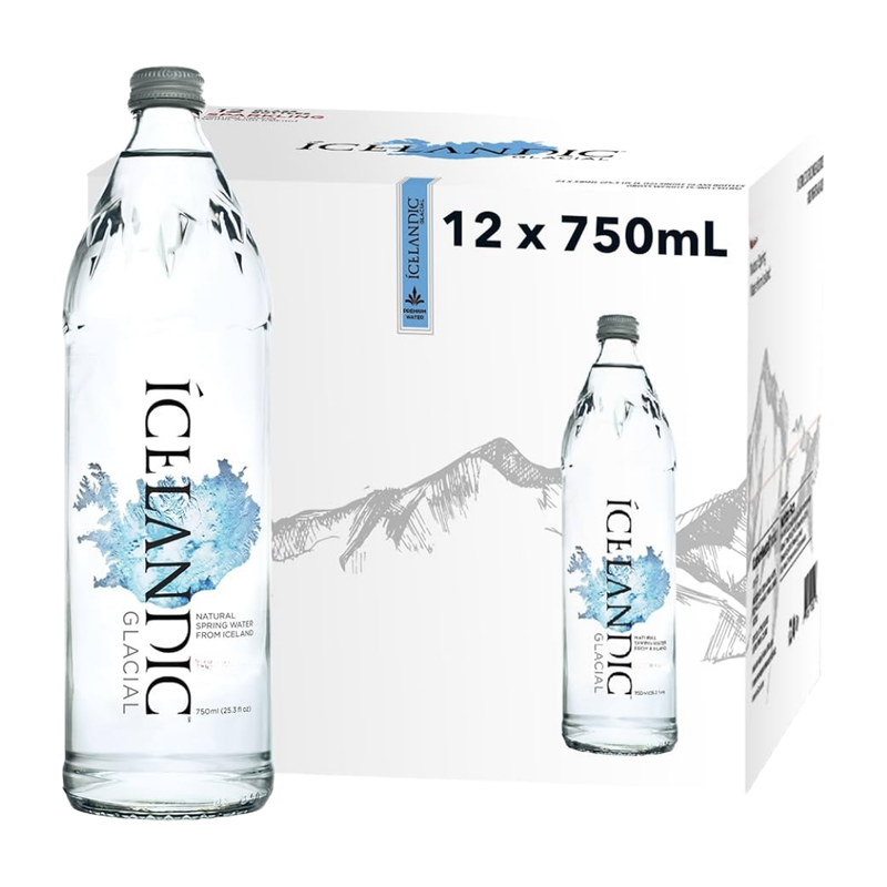 Icelandic Still Water Glass Bottle 750ml