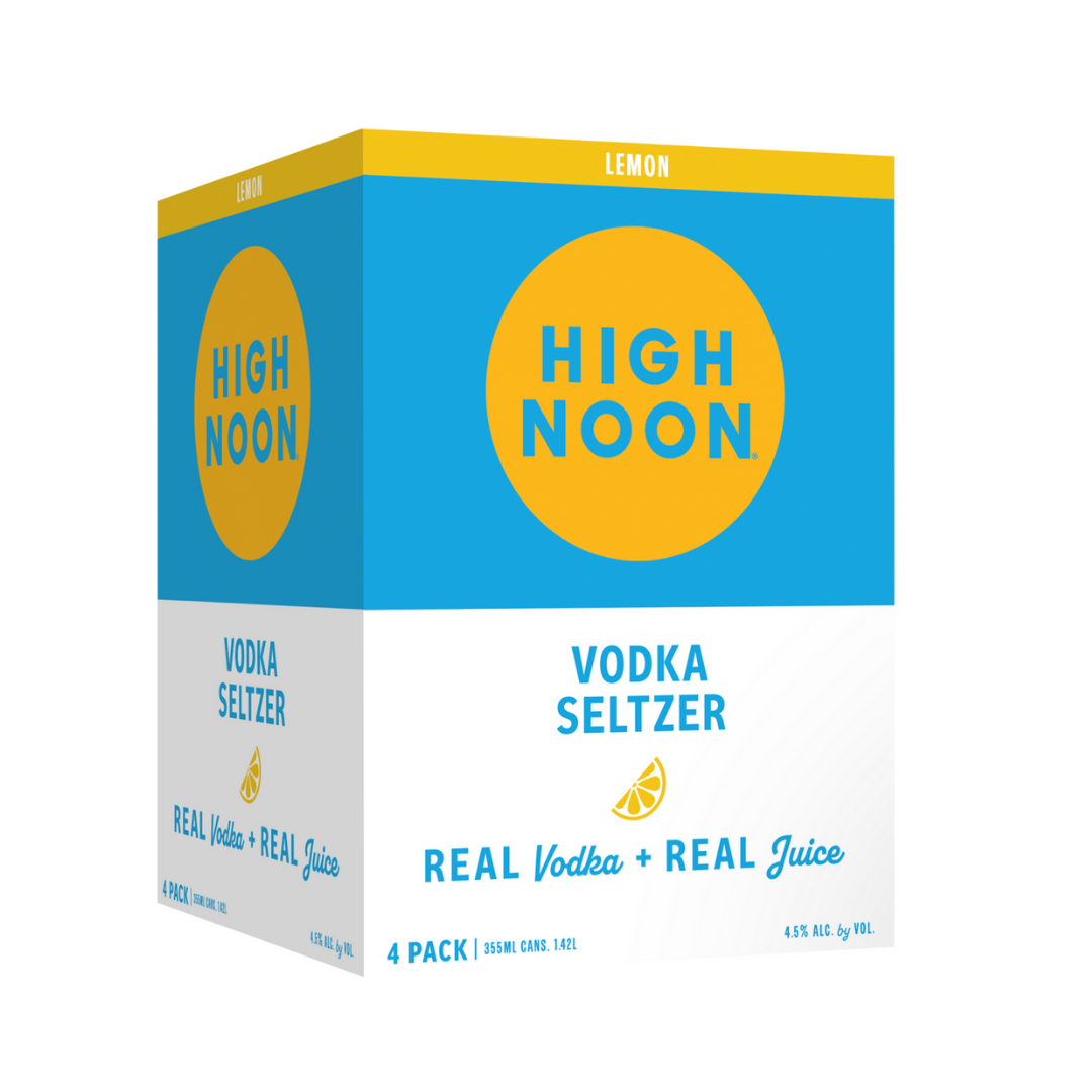 High Noon Lemon 4x12oz Cans