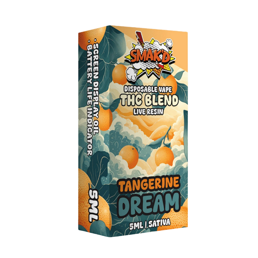 Smak’D THC-A Pre Rolls Tangerine Dream Sativa