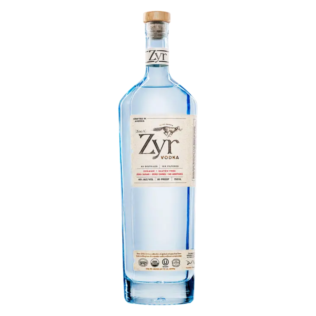 Zyr Ultra Smooth Organic Vodka 750ml