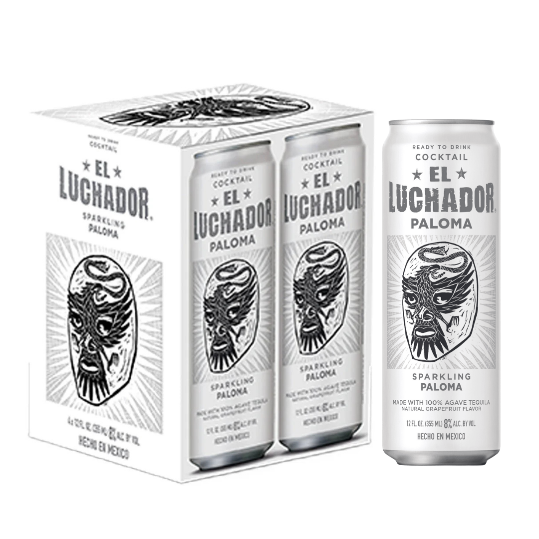 El Luchador Paloma 4x12oz Cans