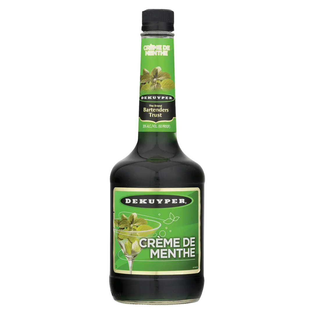 DeKuyper Creme De Menthe Green Liqueur 1L