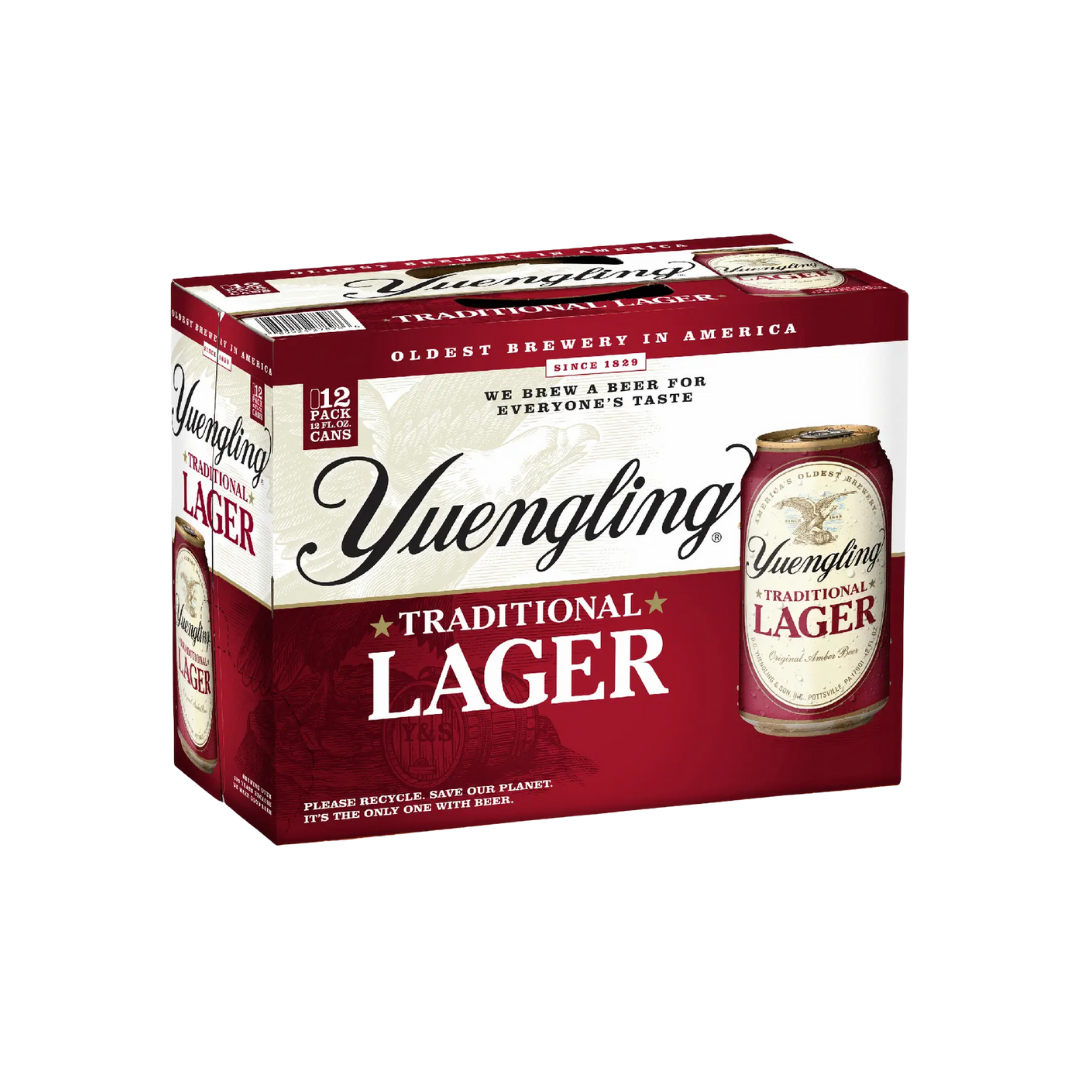 Yuengling Lager 12x12oz Cans