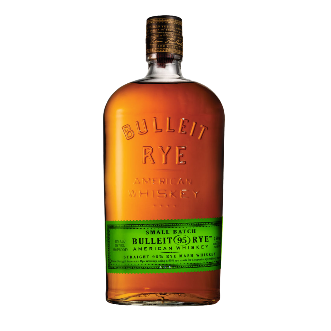 Bulleit Straight Bourbon Whiskey Rye Small Batch 750ml