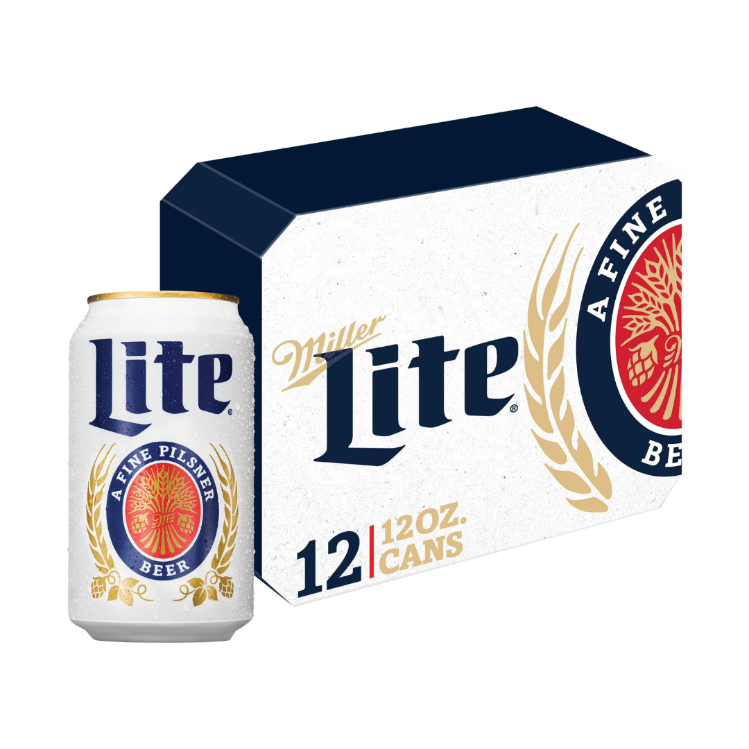 Miller Lite 12x12oz Cans