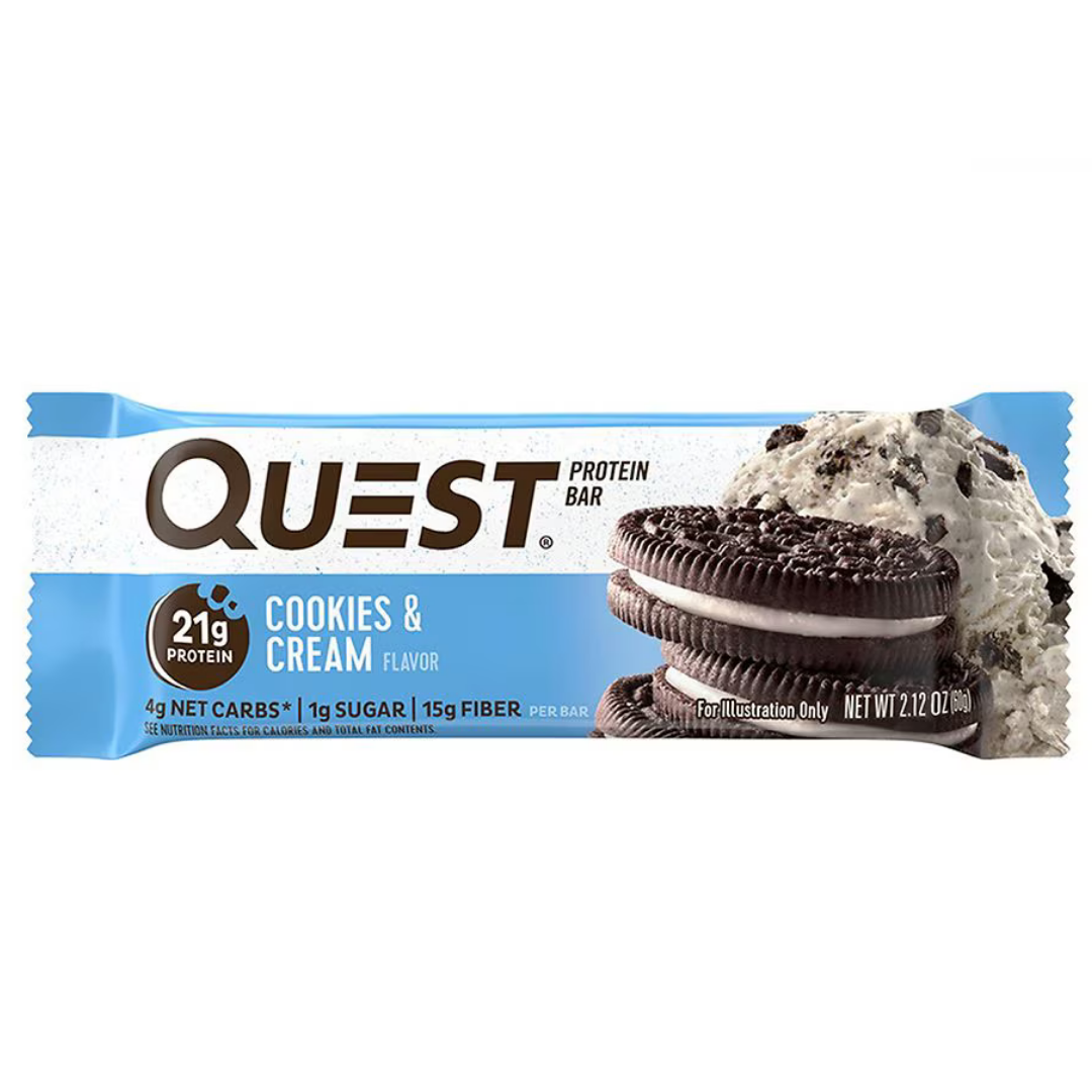 Quest Cookie & Cream Protein Bar 2.12oz