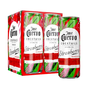 Jose Cuervo Strawberry Margarita Cocktails 4x355ml Cans