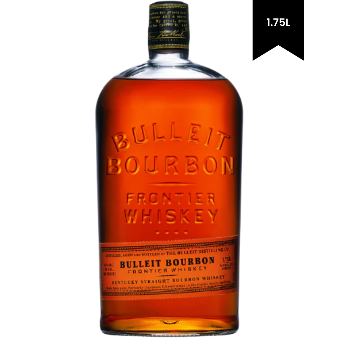 Bulleit Straight Bourbon Whiskey Frontier 6 Year 1.75L
