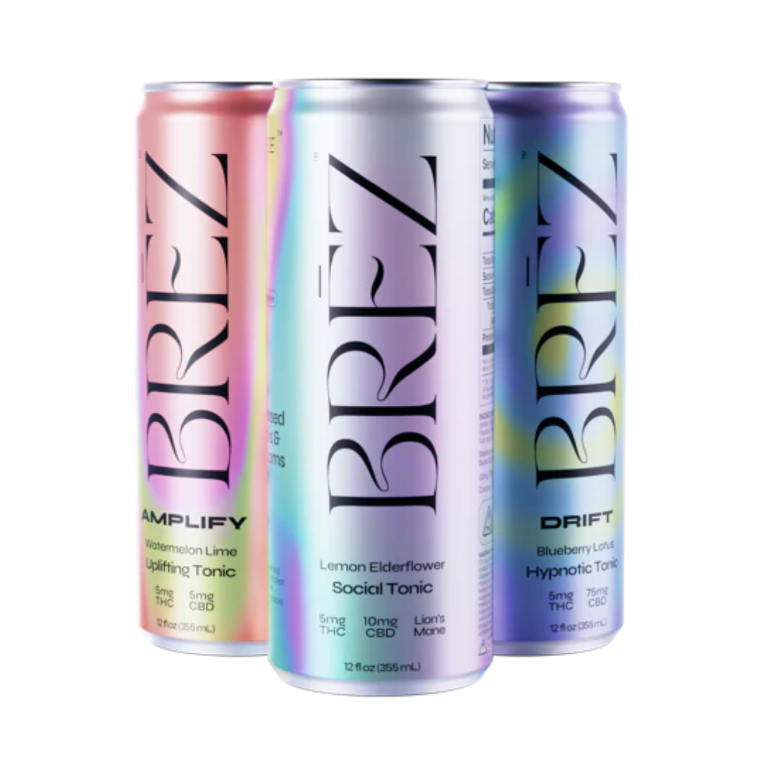 Brez Social Elderflower 12oz Can