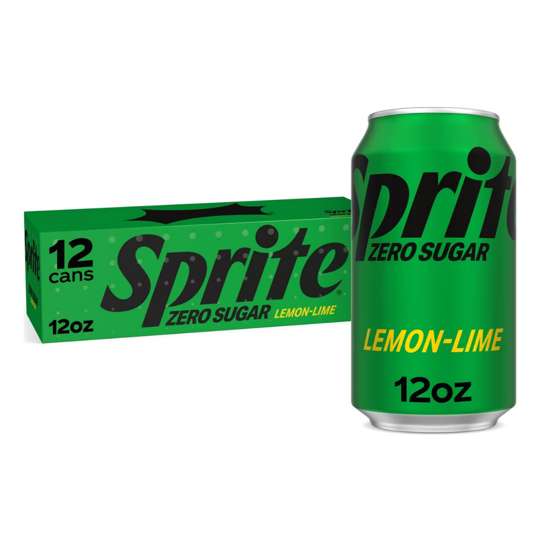 Sprite Zero 12-Pack Cans 12oz