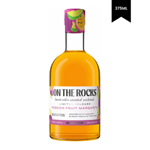 On The Rocks Passion Fruit Margarita 375ml