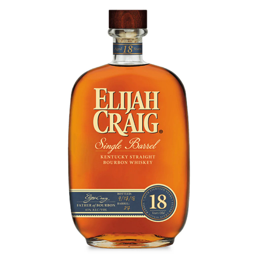 Elijah Craig Single Barrel 18 Years Old 750ml