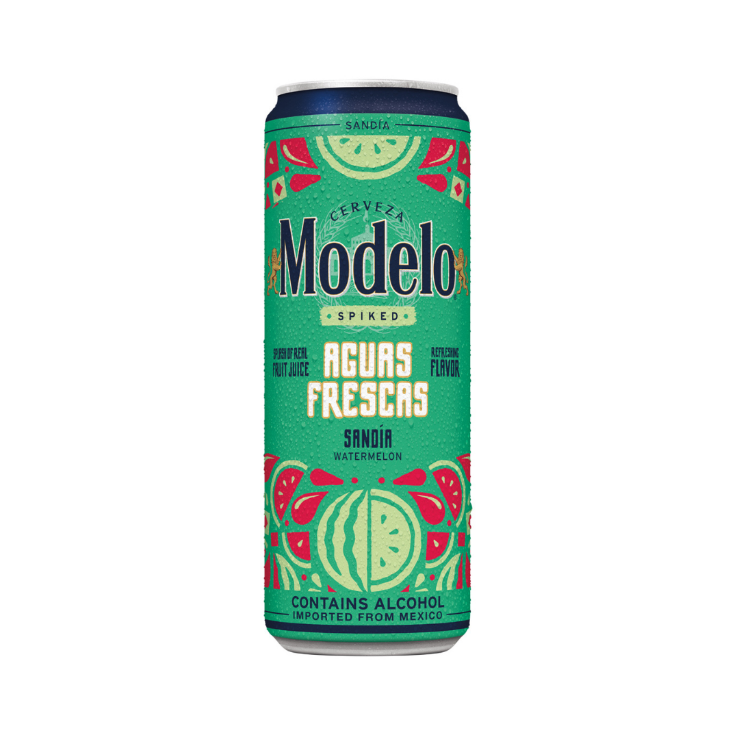 Modelo Aguas Frescas Sandía Watermelon 12 oz Can