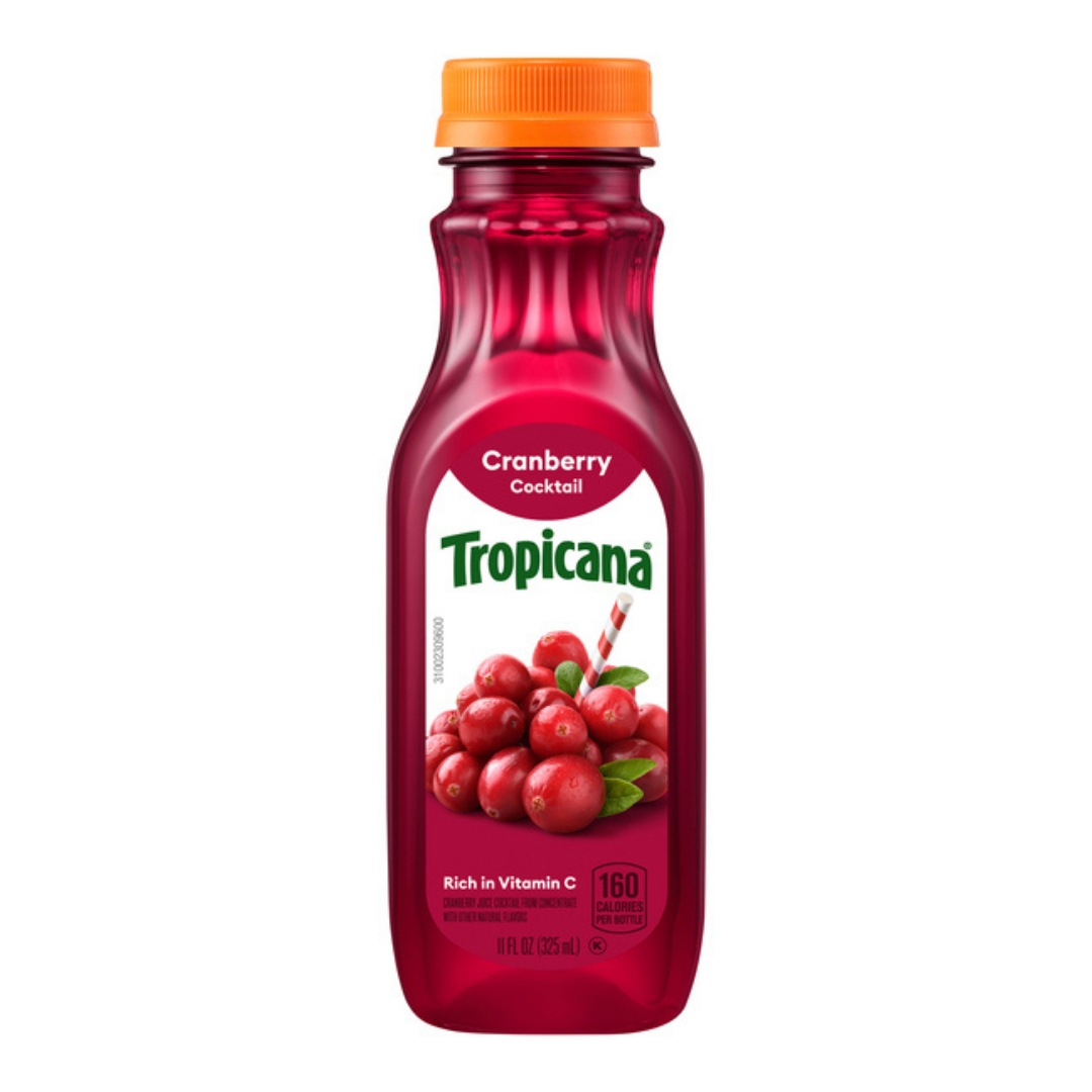 Tropicana Cranberry Juice 11oz Bottle