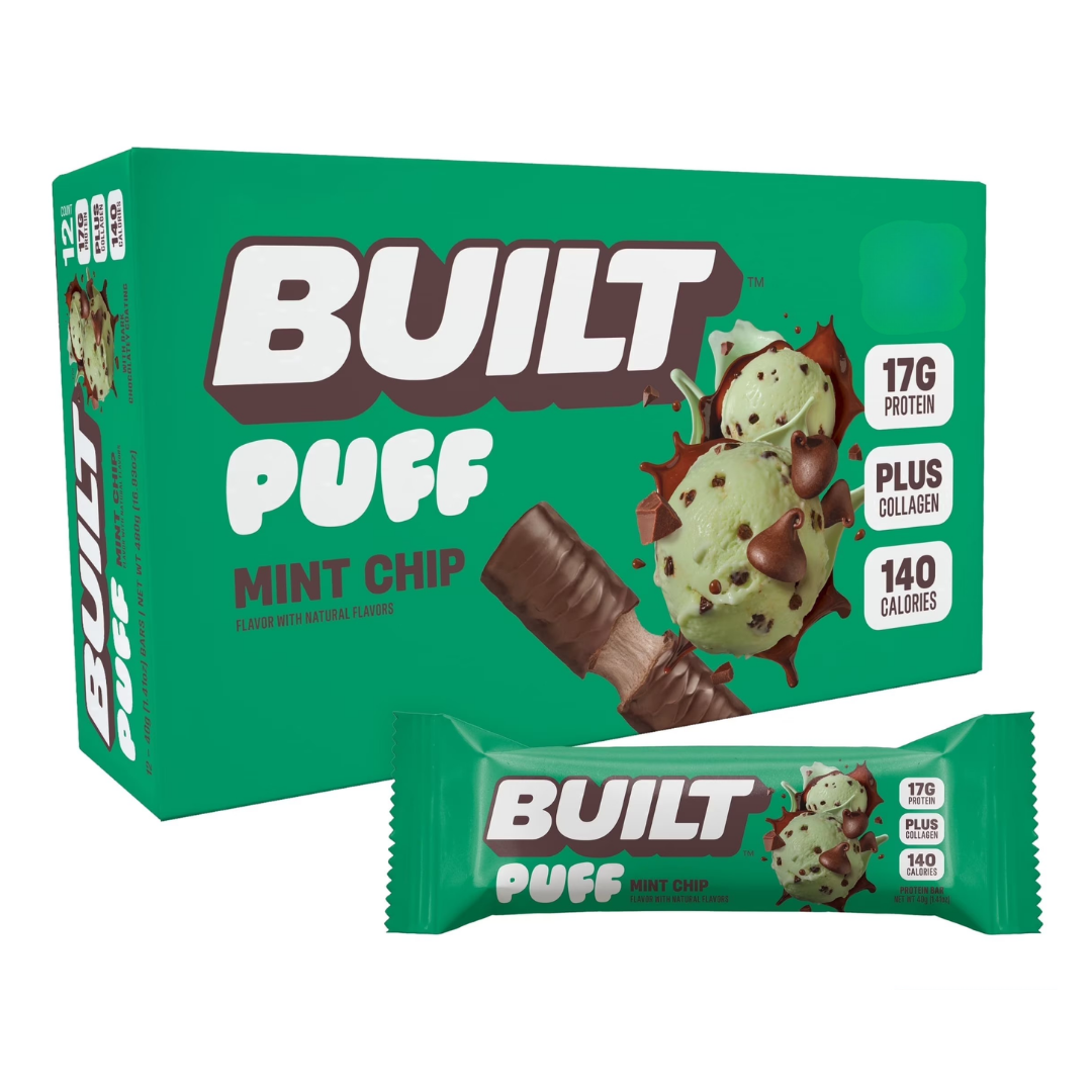 Built Puff Protein Mint Chip Bar 40g