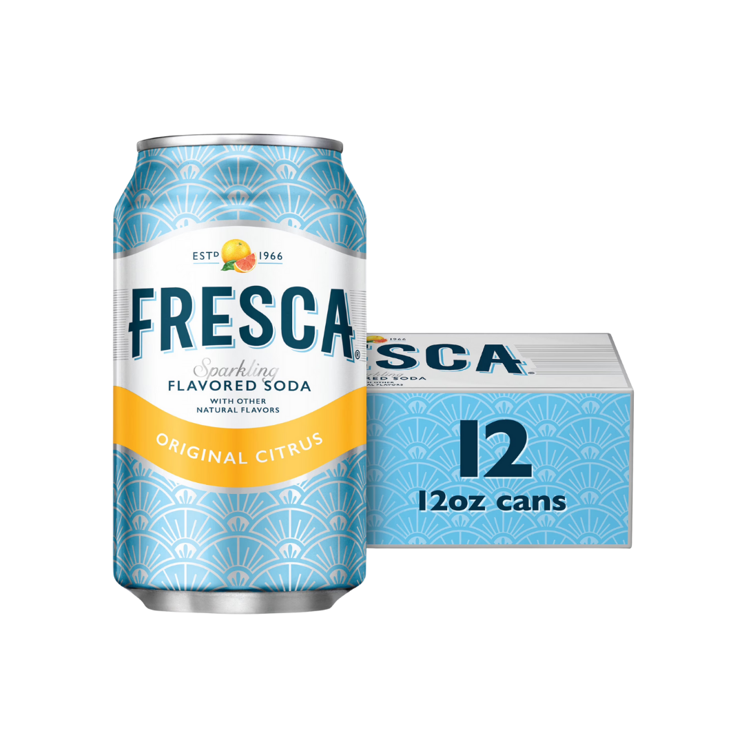 Fresca Soda Water 12X12oz Cans