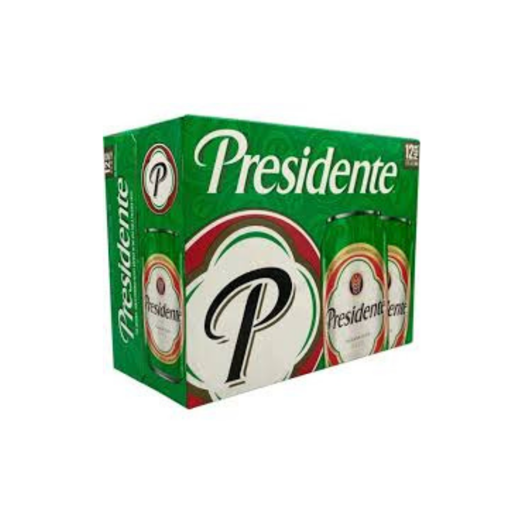 Presidente Pilsener 12x12oz Cans