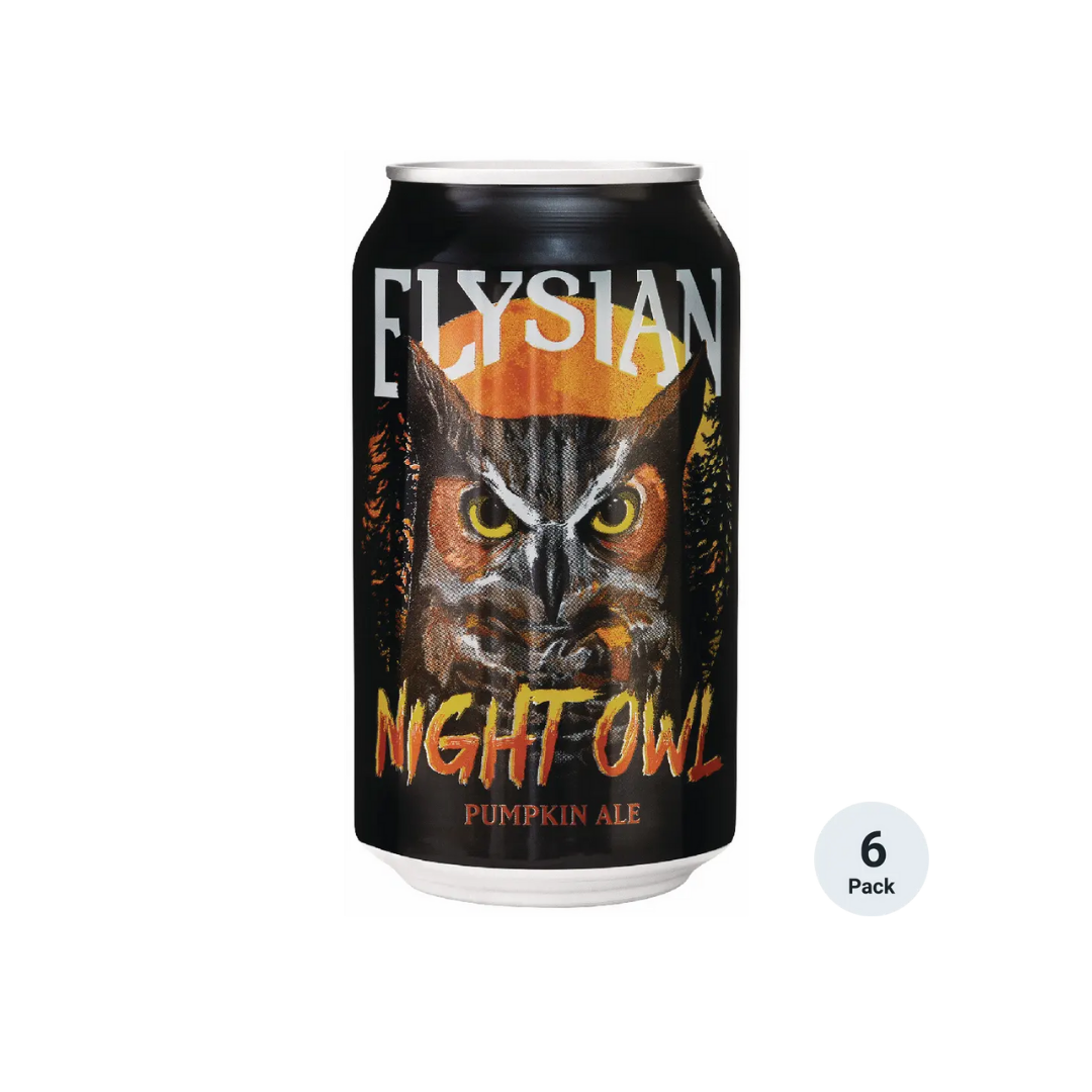 Elysian Night Owl Pumpkin Ale 12oz Can