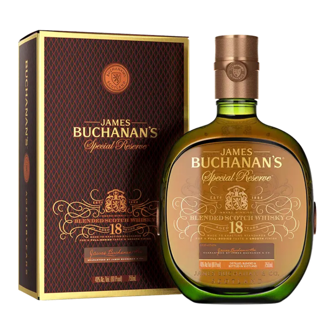 Buchanan's Special Reserve 18 Year Blended Scotch Whiskey 750ml