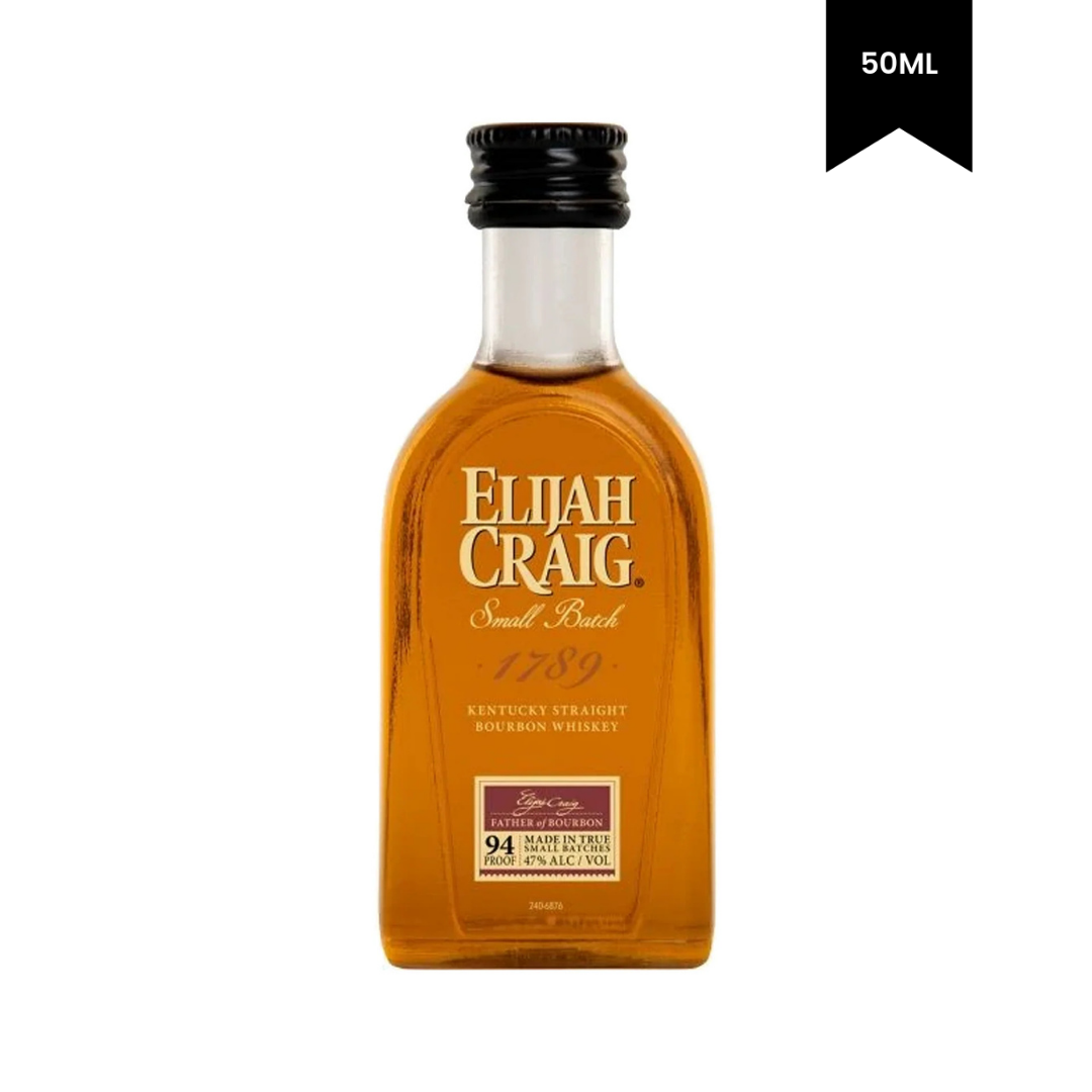 Elijah Craig Straight Bourbon Whiskey 50ml