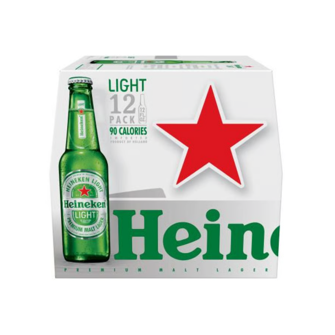 Heineken Light 12x12oz Bottles